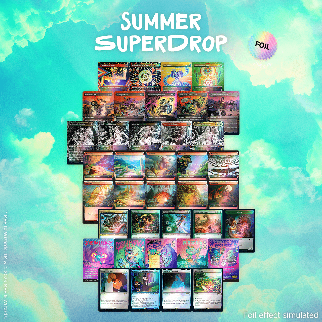 Secret Lair: Drop Series - Carving Up A Barrel of Foils Bundle | Local Legends