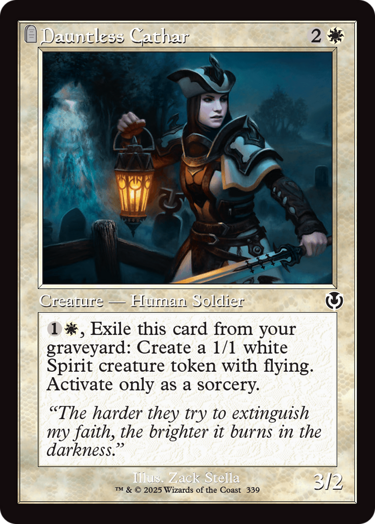 Dauntless Cathar (Retor Frame) [Innistrad Remastered] | Local Legends