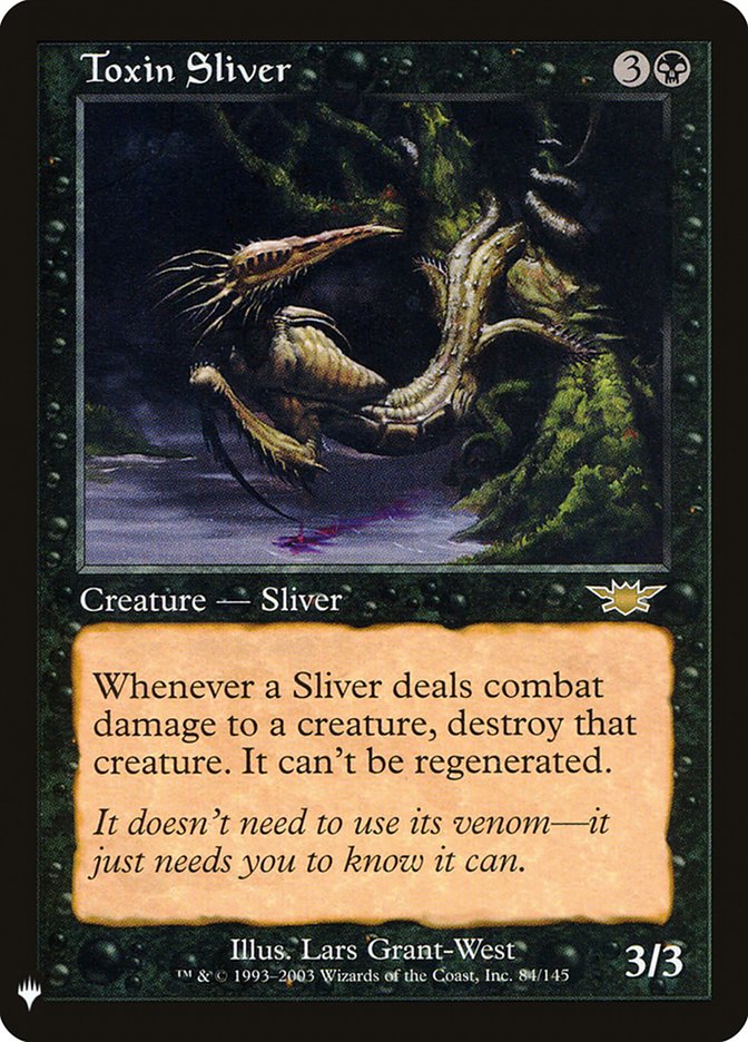 Toxin Sliver [Mystery Booster] | Local Legends