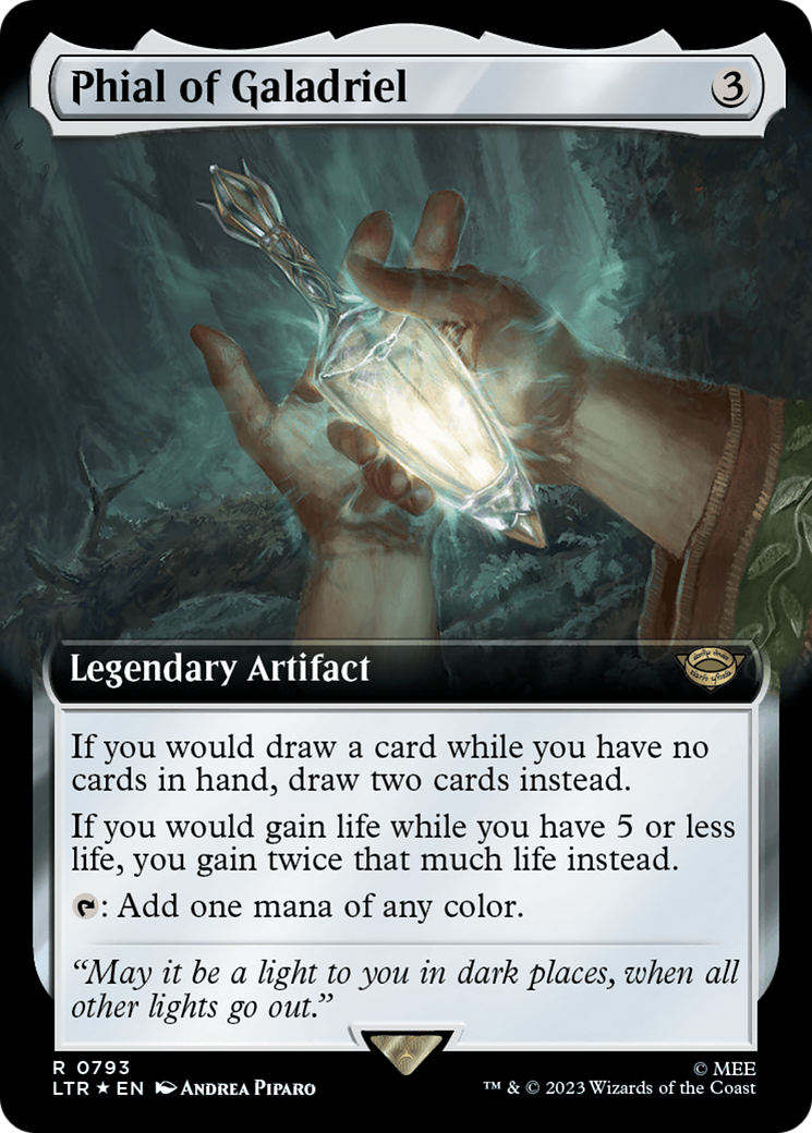 Phial of Galadriel (Extended Art) (Surge Foil) [The Lord of the Rings: Tales of Middle-Earth] | Local Legends