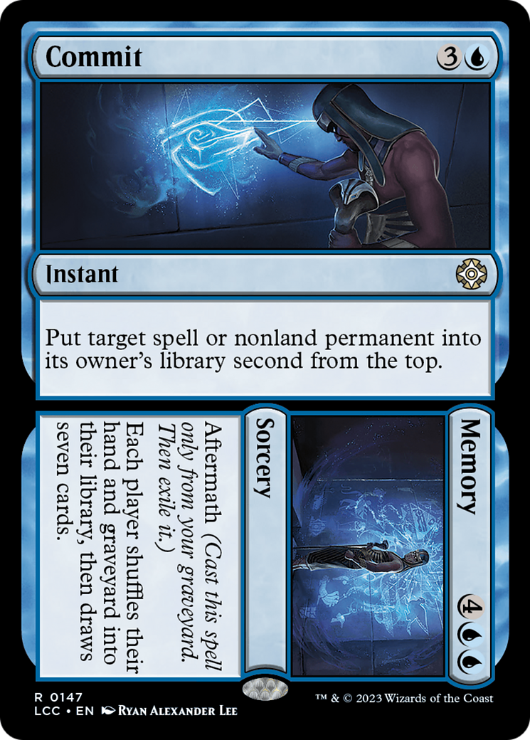 Commit // Memory [The Lost Caverns of Ixalan Commander] | Local Legends