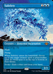 Subtlety (Borderless Alternate Art) [Modern Horizons 2] | Local Legends