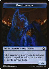 Angel // Dog Illusion Double-Sided Token [Dungeons & Dragons: Adventures in the Forgotten Realms Tokens] | Local Legends