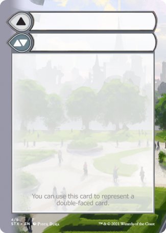 Helper Card (4/9) [Strixhaven: School of Mages Tokens] | Local Legends