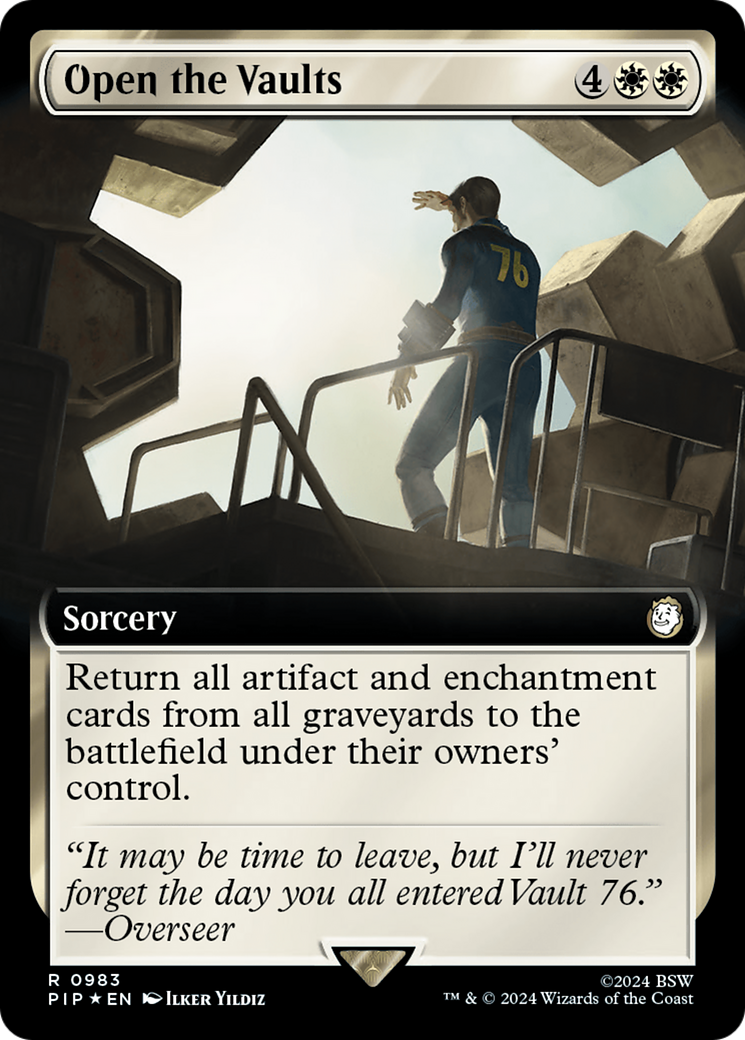Open the Vaults (Extended Art) (Surge Foil) [Fallout] | Local Legends
