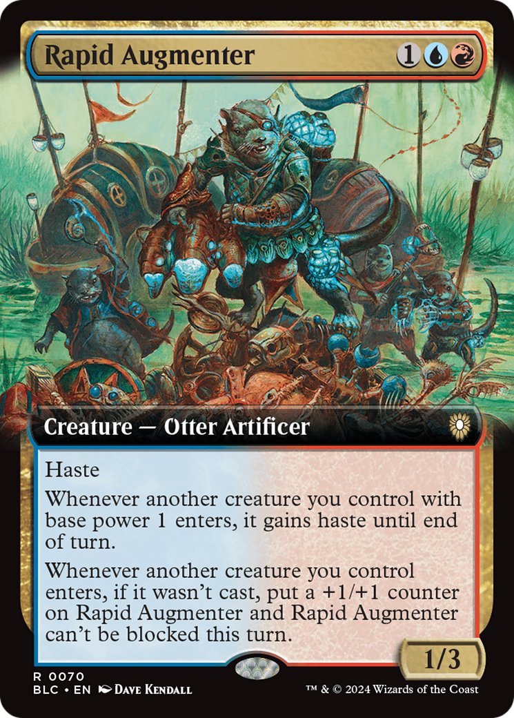 Rapid Augmenter (Extended Art) [Bloomburrow Commander] | Local Legends