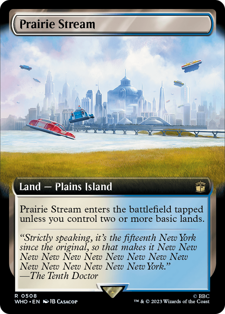 Prairie Stream (Extended Art) [Doctor Who] | Local Legends