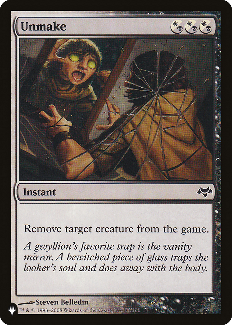 Unmake [The List] | Local Legends