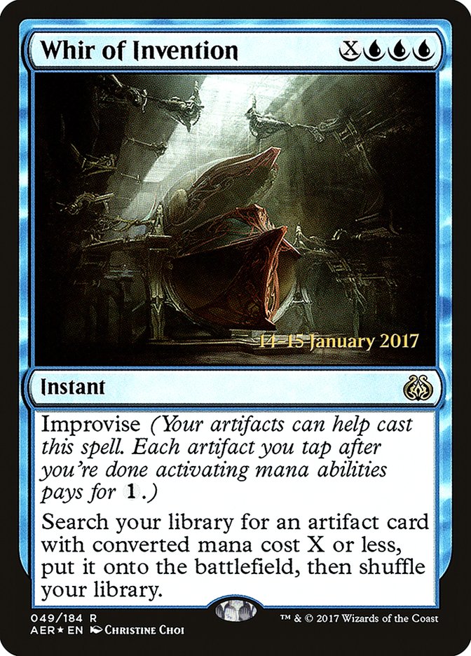 Whir of Invention [Aether Revolt Prerelease Promos] | Local Legends