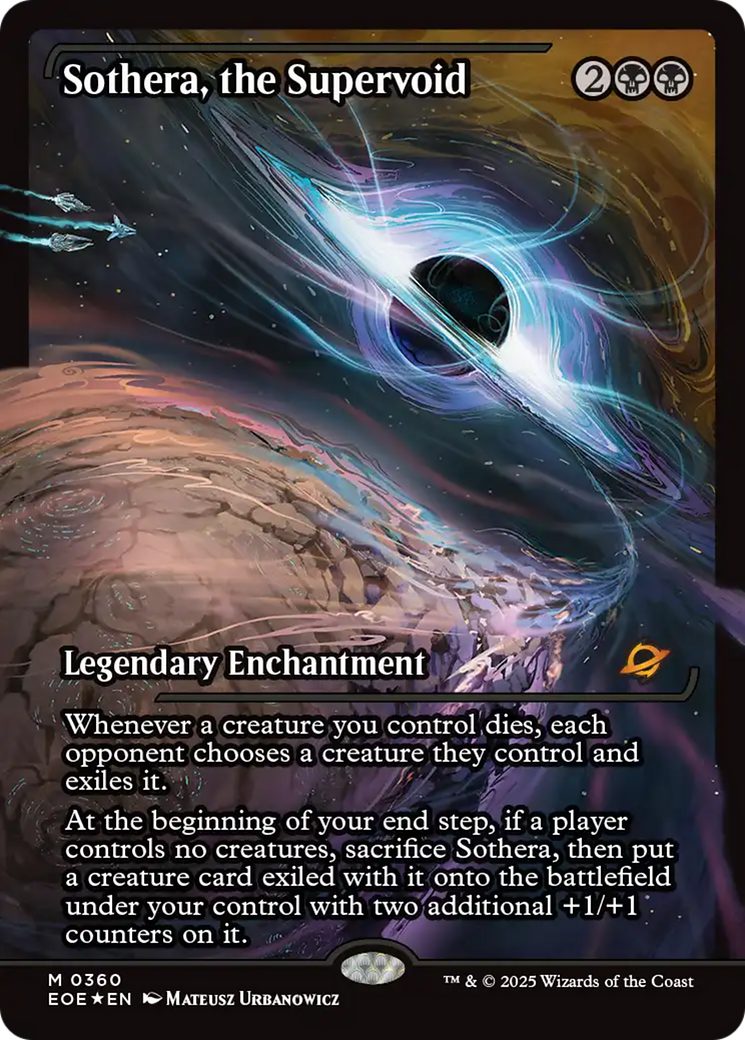Sothera, the Supervoid (Showcase) [Edge of Eternities] | Local Legends