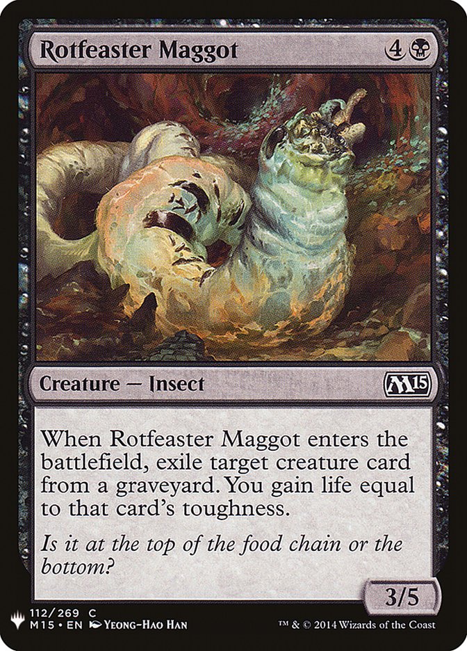 Rotfeaster Maggot [Mystery Booster] | Local Legends