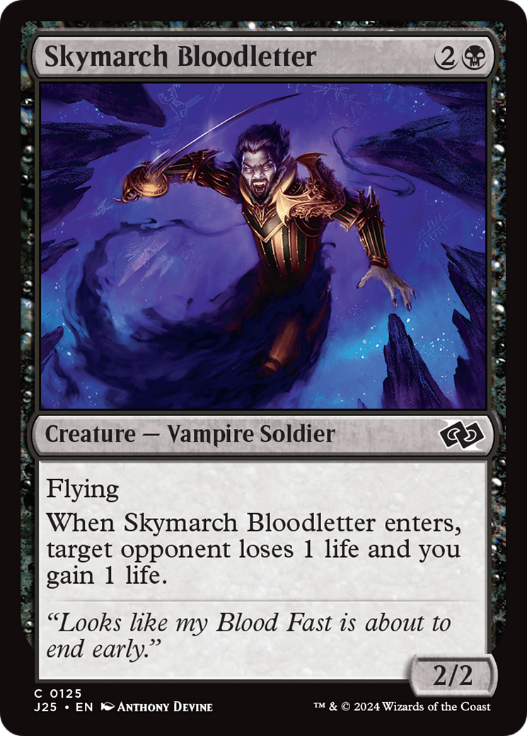 Skymarch Bloodletter [Foundations Jumpstart] | Golgari Games