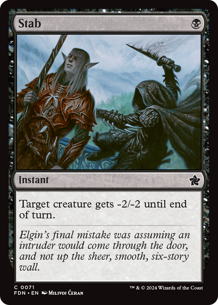 Stab [Foundations] | Local Legends