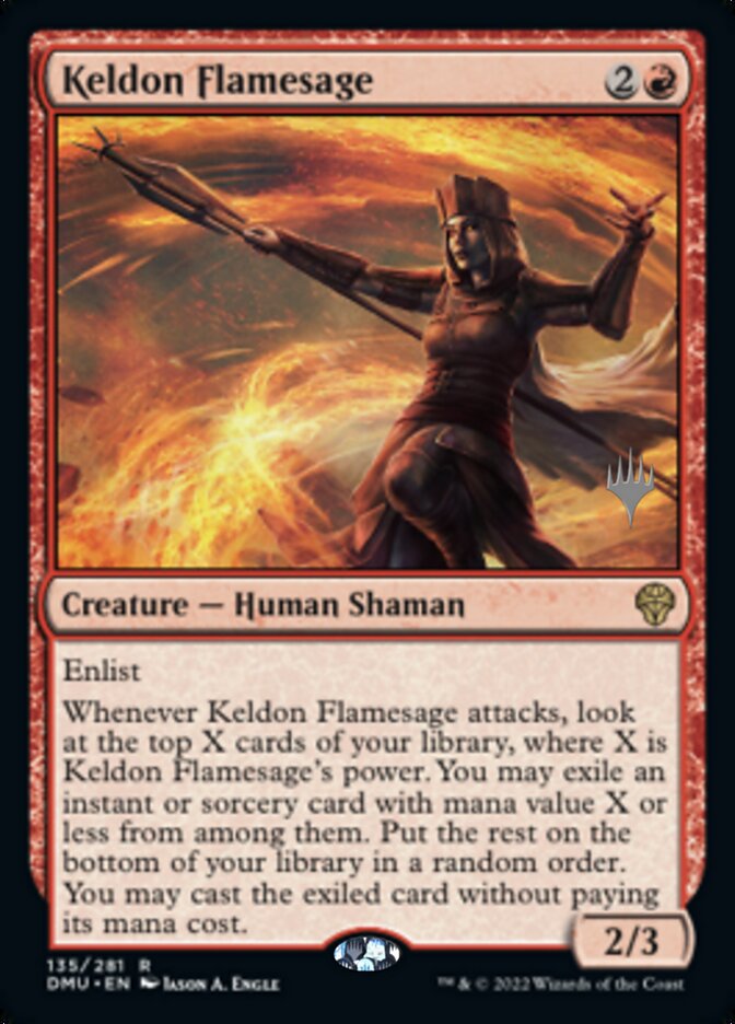 Keldon Flamesage (Promo Pack) [Dominaria United Promos] | Local Legends