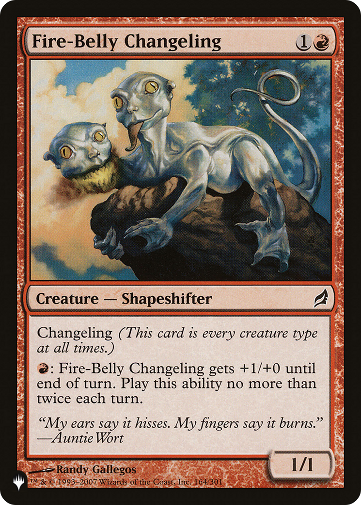Fire-Belly Changeling [The List] | Local Legends