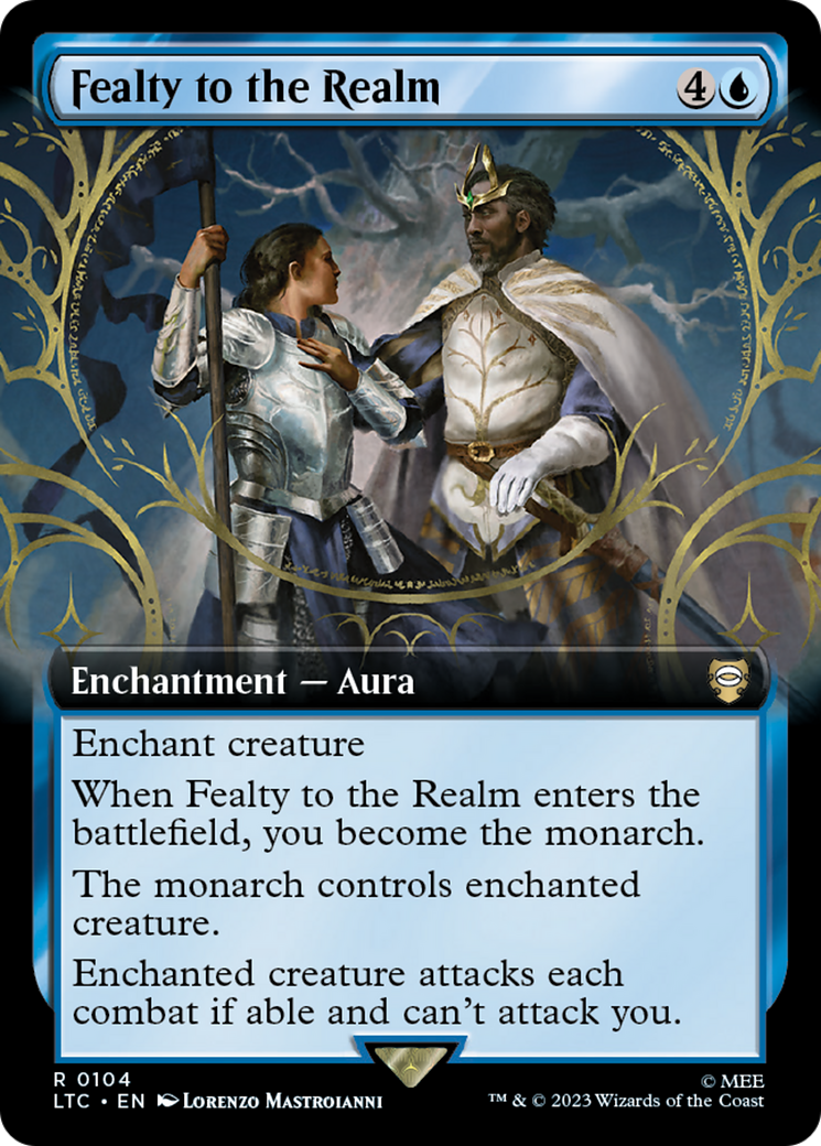 Fealty to the Realm (Extended Art) [The Lord of the Rings: Tales of Middle-Earth Commander] | Local Legends