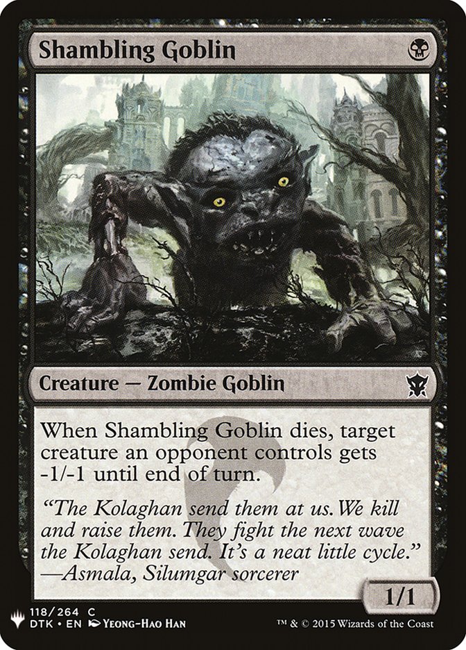 Shambling Goblin [Mystery Booster] | Local Legends