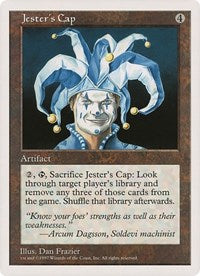Jester's Cap (Oversized) [Oversize Cards] | Local Legends