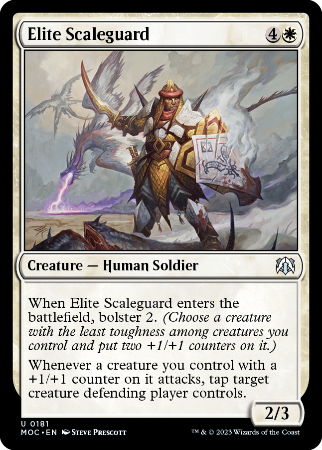 Elite Scaleguard [March of the Machine Commander] | Golgari Games