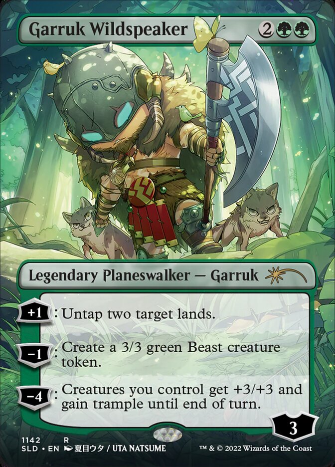 Garruk Wildspeaker (Borderless) [Secret Lair Drop Series] | Golgari Games