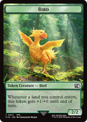 Bird (0017) // Wizard (0015) Double-Sided Token [FINAL FANTASY Tokens] | Local Legends