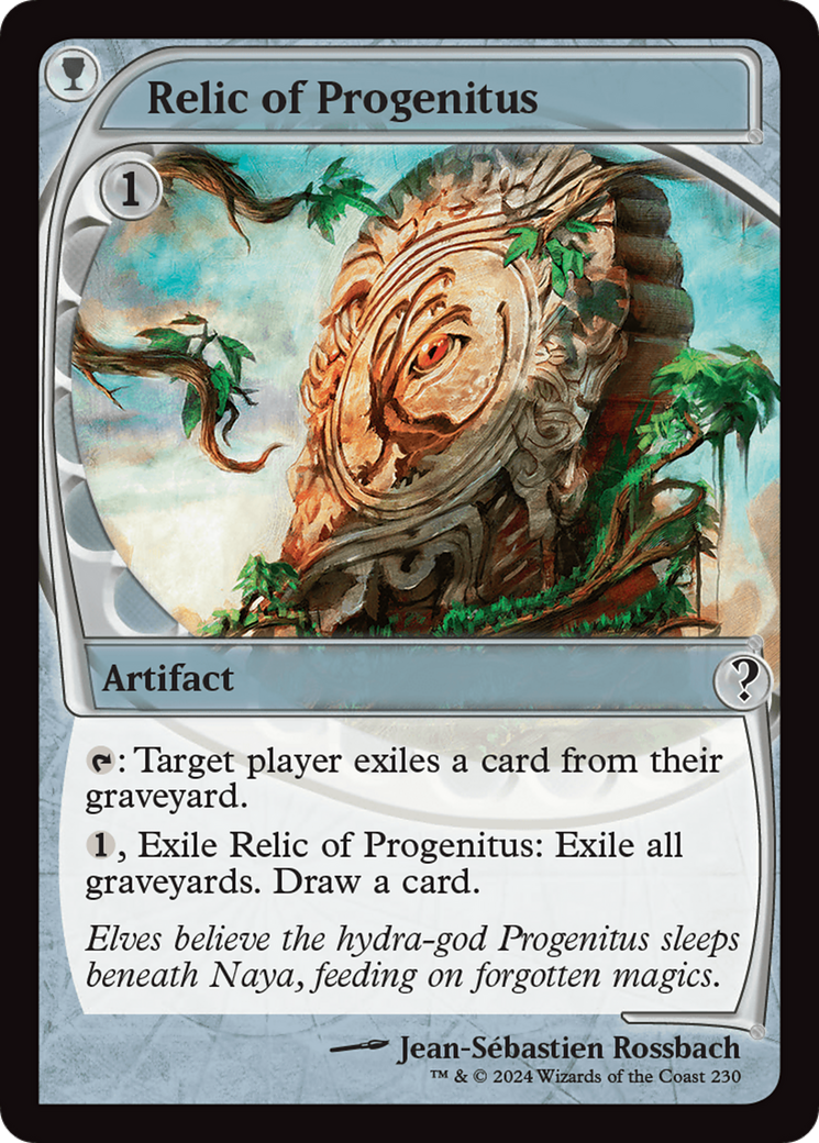 Relic of Progenitus (Future Sight) [Mystery Booster 2] | Local Legends