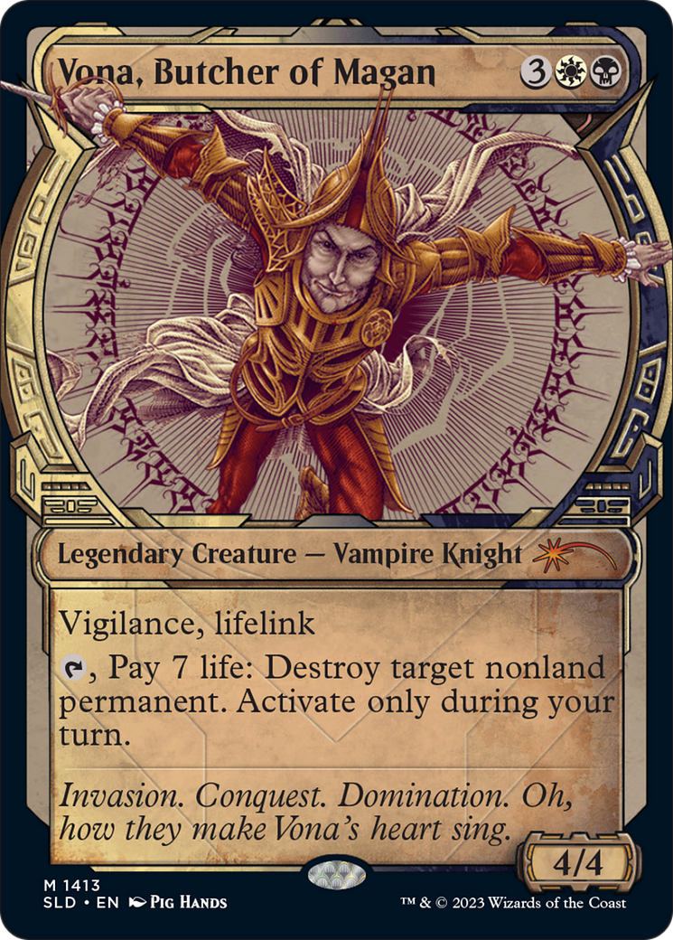 Vona, Butcher of Magan (Rainbow Foil) [Secret Lair Drop Series] | Local Legends
