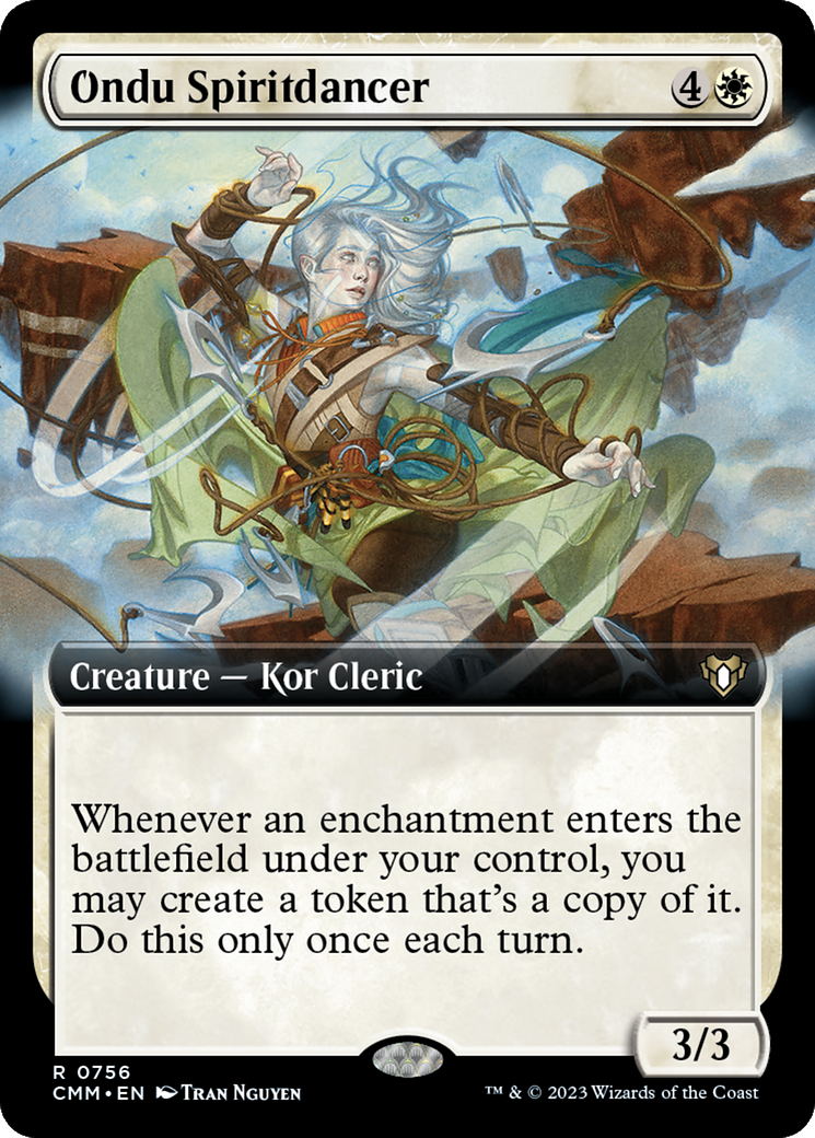 Ondu Spiritdancer (Extended Art) [Commander Masters] | Local Legends