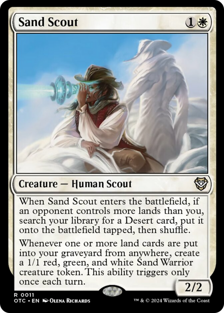 Sand Scout [Outlaws of Thunder Junction Commander] | Local Legends