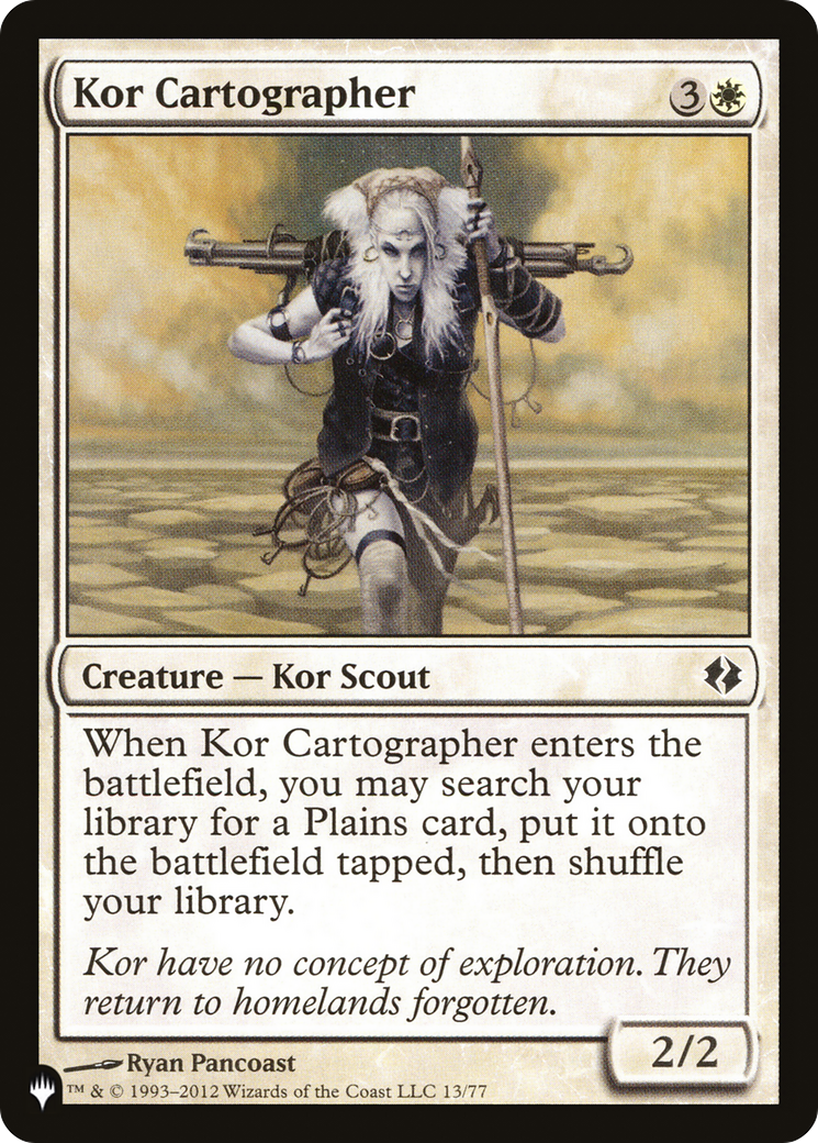 Kor Cartographer [The List] | Local Legends