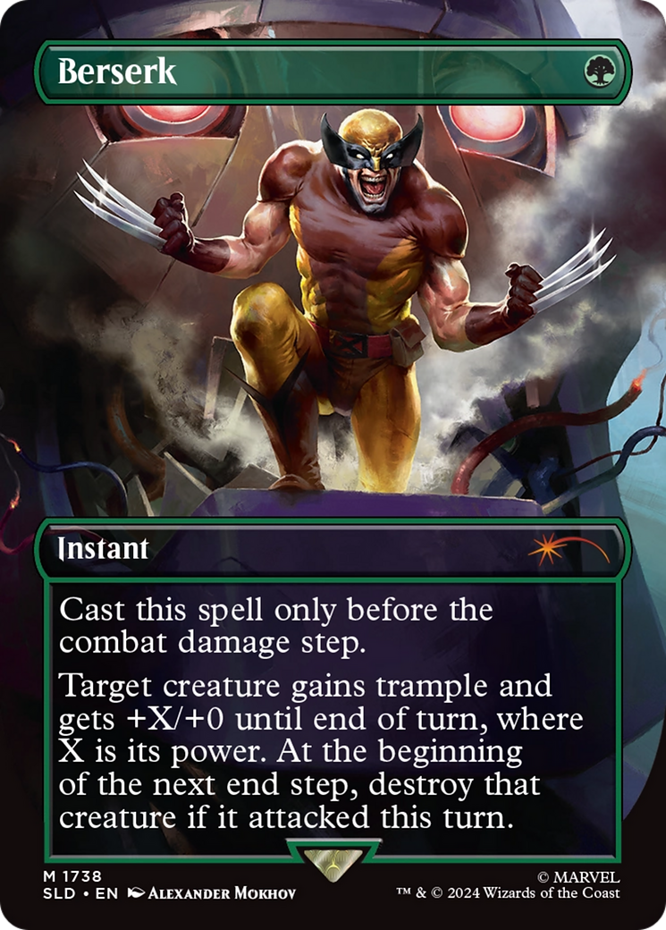 Berserk (1738) (Rainbow Foil) [Secret Lair Drop Series] | Local Legends