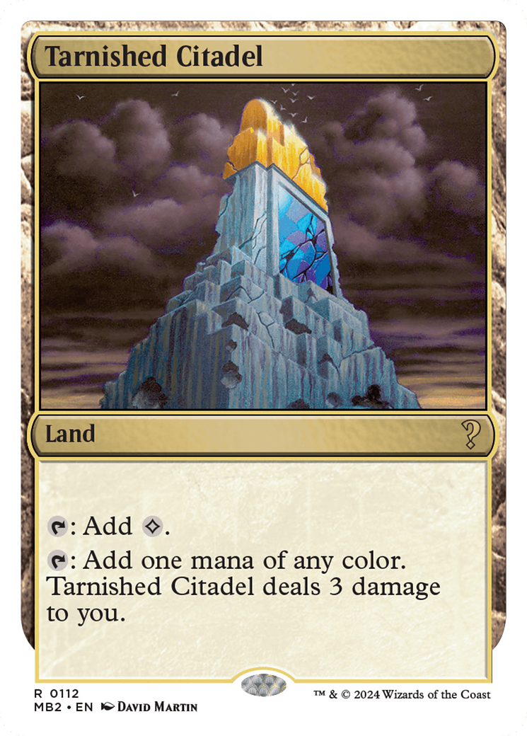 Tarnished Citadel (White Border) [Mystery Booster 2] | Local Legends