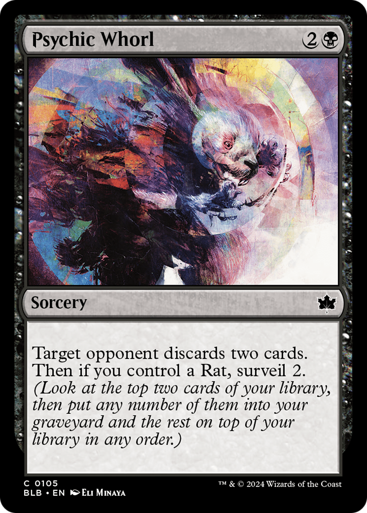 Psychic Whorl [Bloomburrow] | Local Legends