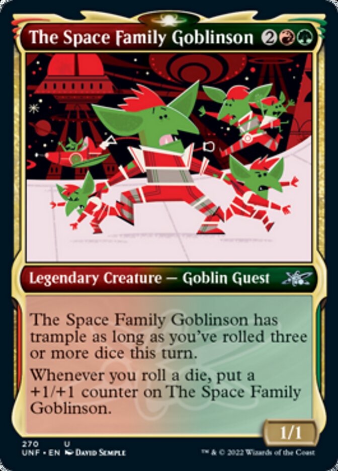 The Space Family Goblinson (Showcase) [Unfinity] | Golgari Games