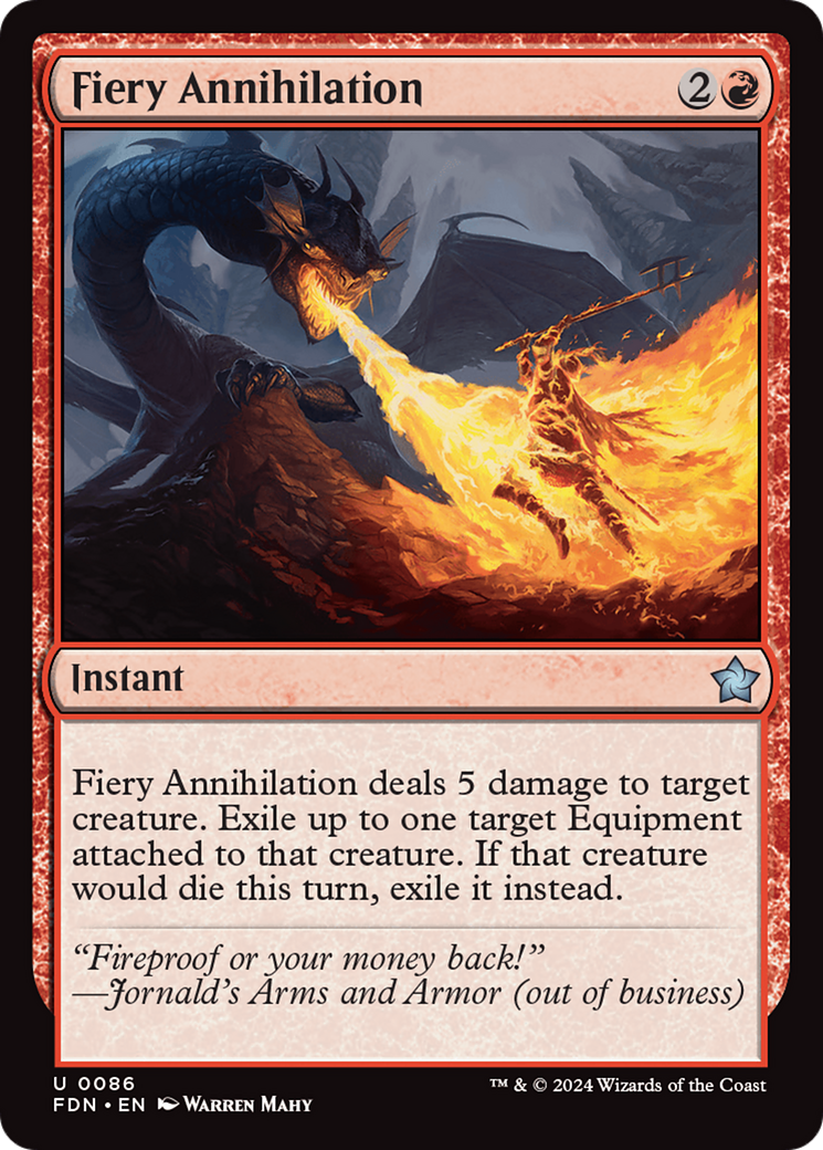 Fiery Annihilation [Foundations] | Local Legends