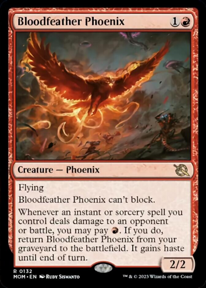 Bloodfeather Phoenix [March of the Machine] | Golgari Games