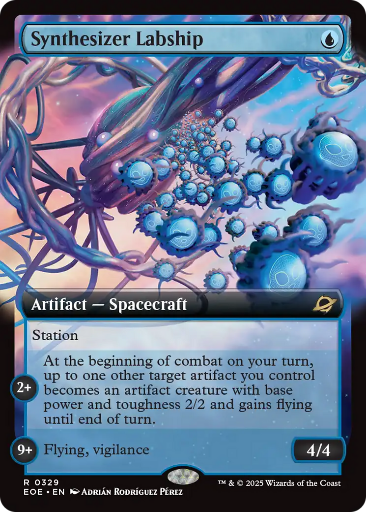 Synthesizer Labship (Extended Art) [Edge of Eternities] | Local Legends