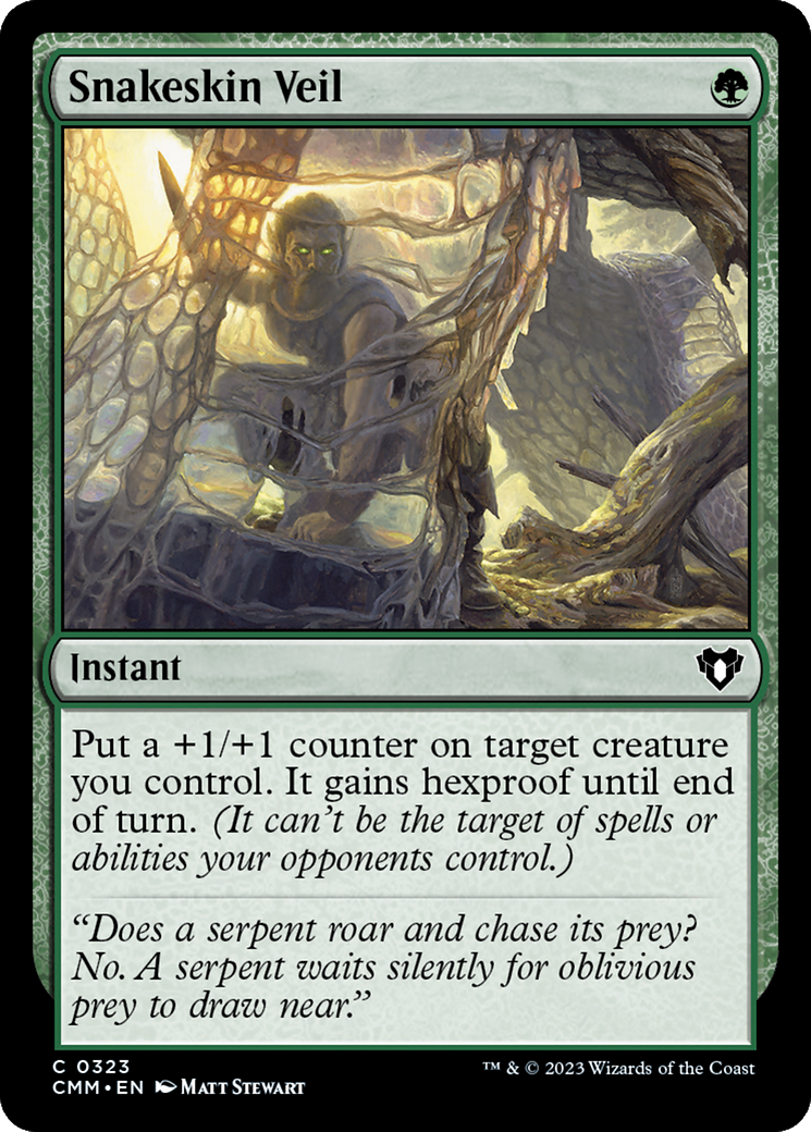 Snakeskin Veil [Commander Masters] | Local Legends