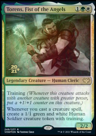 Torens, Fist of the Angels [Innistrad: Crimson Vow Prerelease Promos] | Local Legends