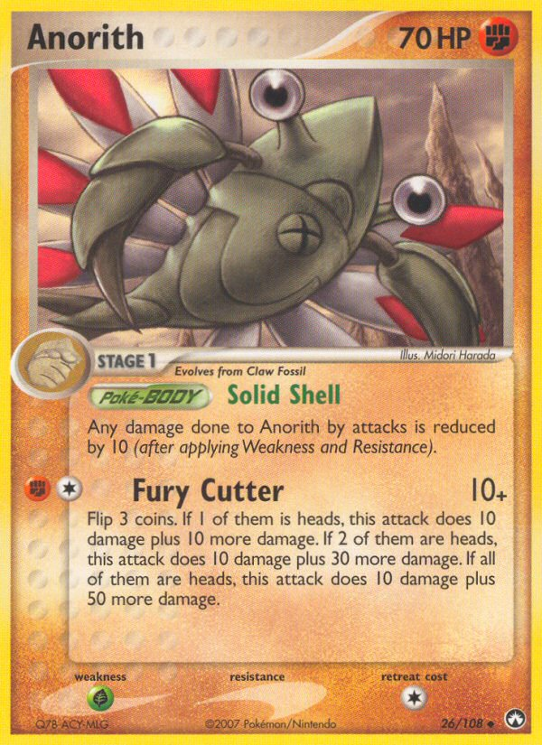 Anorith (26/108) [EX: Power Keepers] | Local Legends