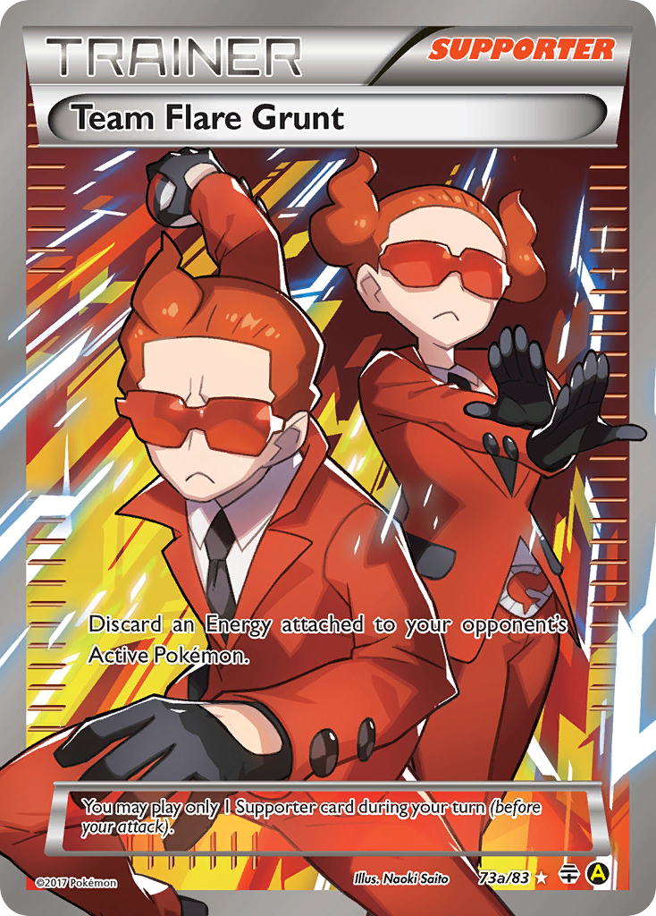 Team Flare Grunt (73a/83) [Alternate Art Promos] | Local Legends