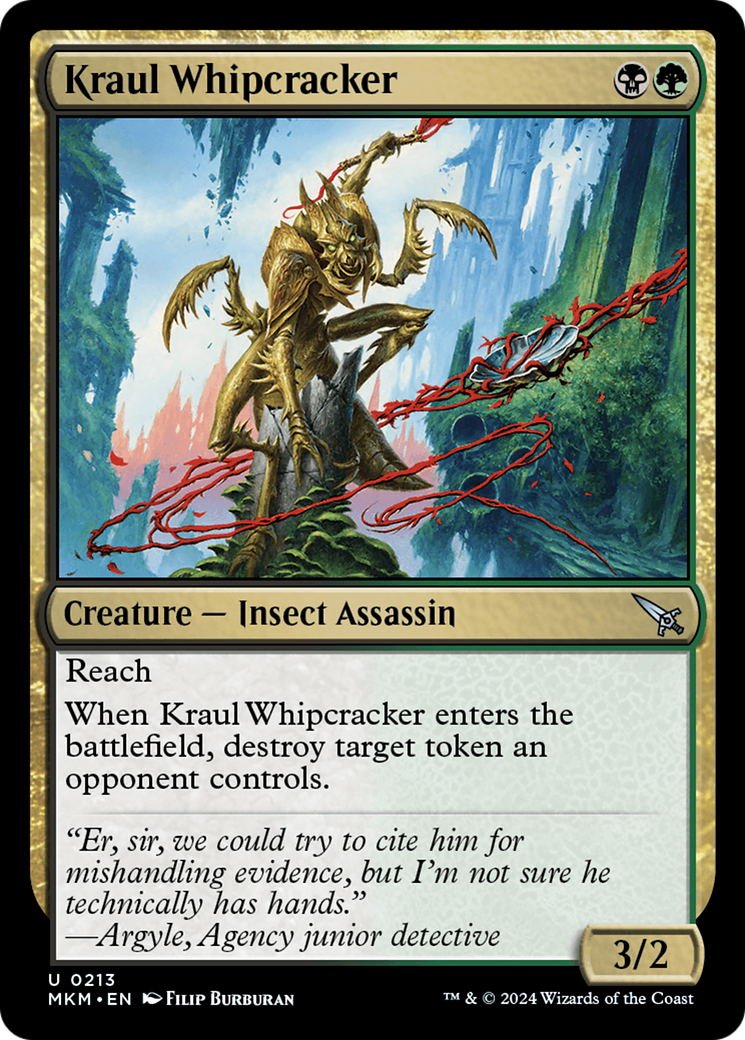 Kraul Whipcracker (Red) [Murders at Karlov Manor] | Local Legends