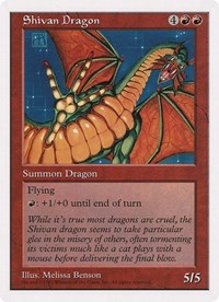 Shivan Dragon (Oversized) [Oversize Cards] | Local Legends