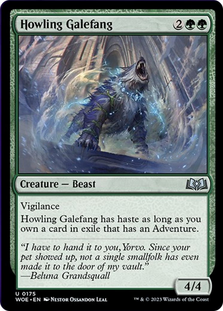 Howling Galefang [Wilds of Eldraine] | Local Legends