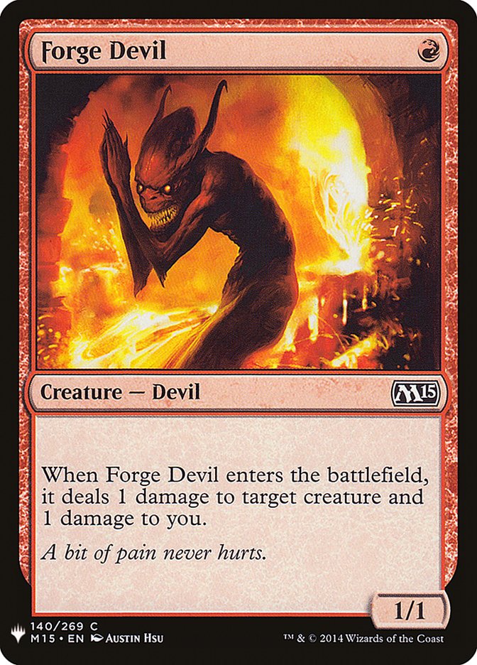 Forge Devil [Mystery Booster] | Local Legends