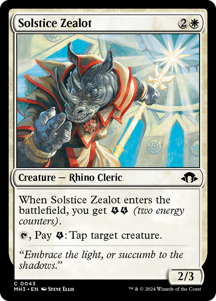 Solstice Zealot [Modern Horizons 3] | Local Legends