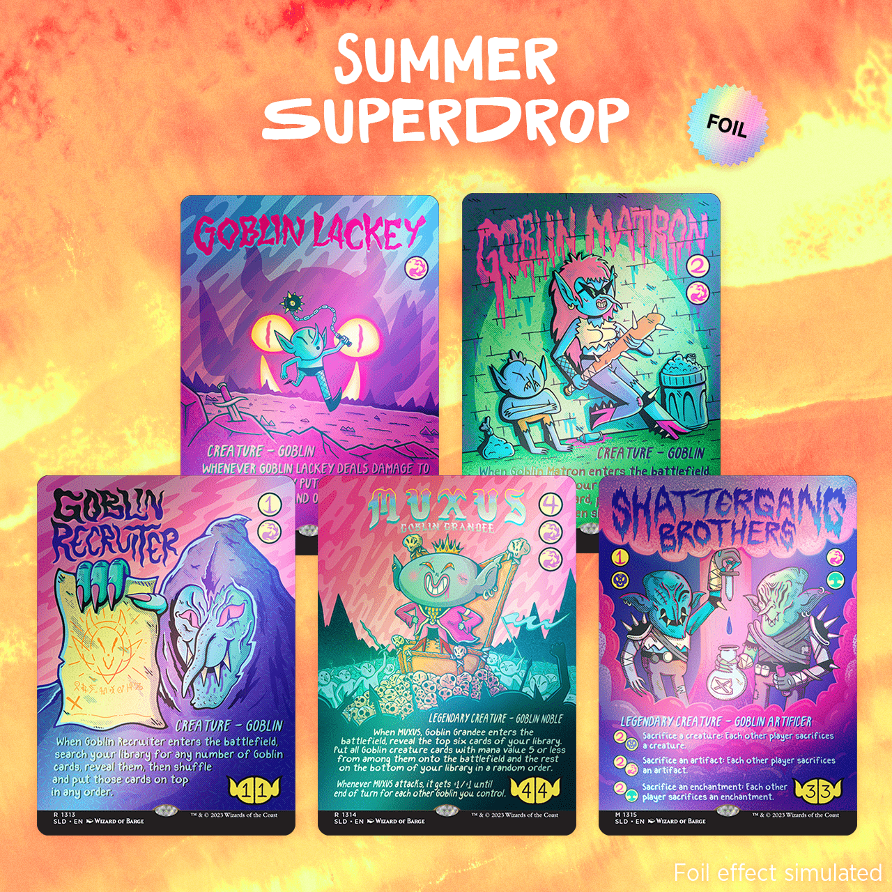 Secret Lair: Drop Series - Goblin & Squabblin' (Foil Edition) | Local Legends