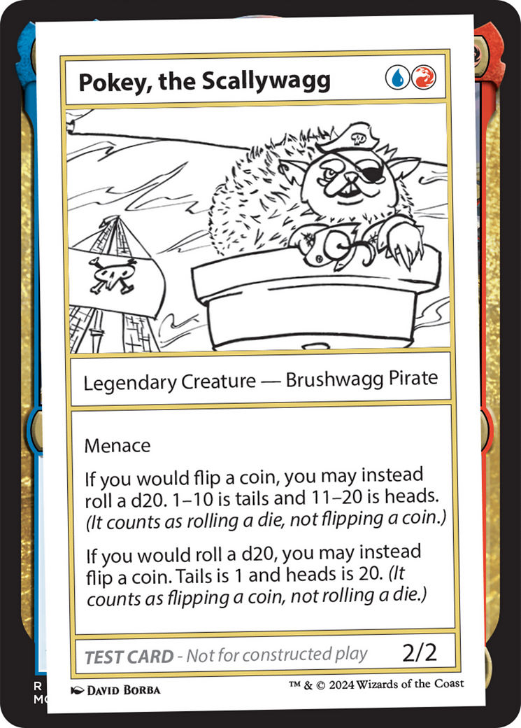Pokey, the Scallywagg [Mystery Booster 2 Playtest Cards] | Local Legends