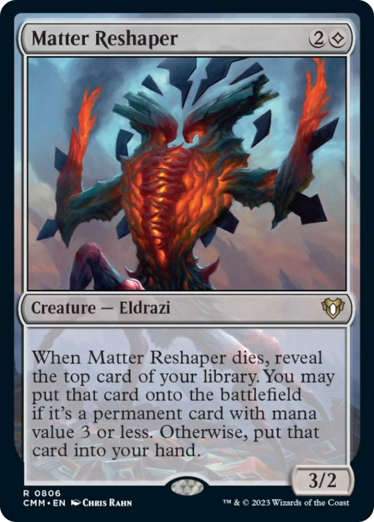 Matter Reshaper [Commander Masters] | Golgari Games