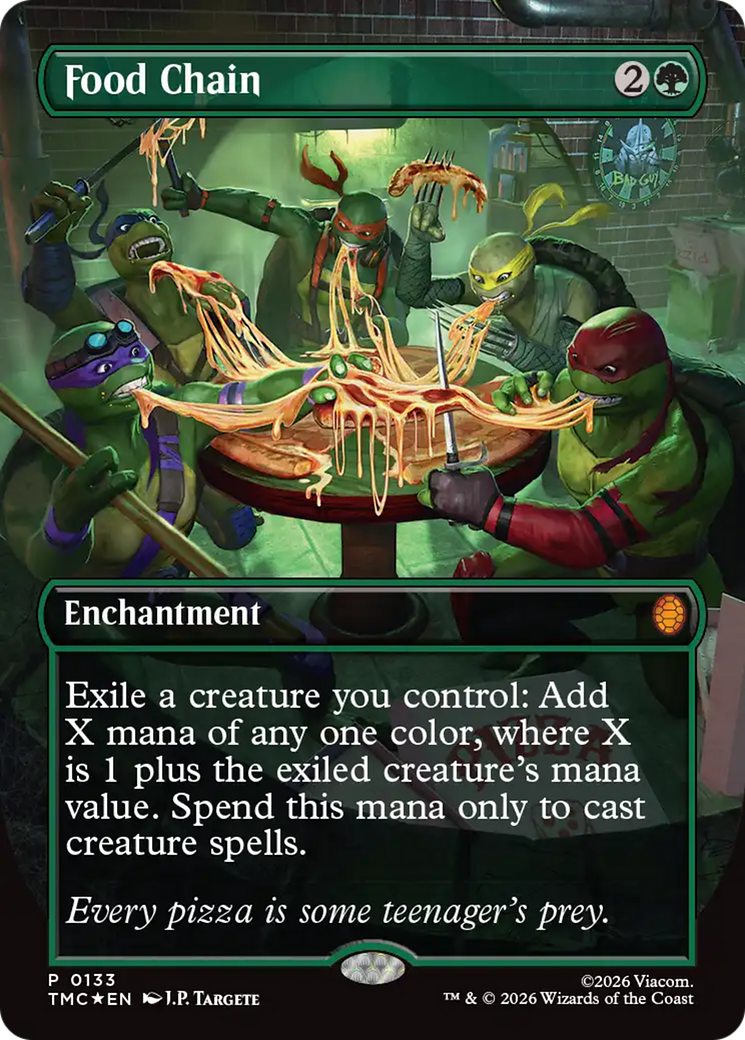 Food Chain (Borderless) [Teenage Mutant Ninja Turtles Commander] | Local Legends